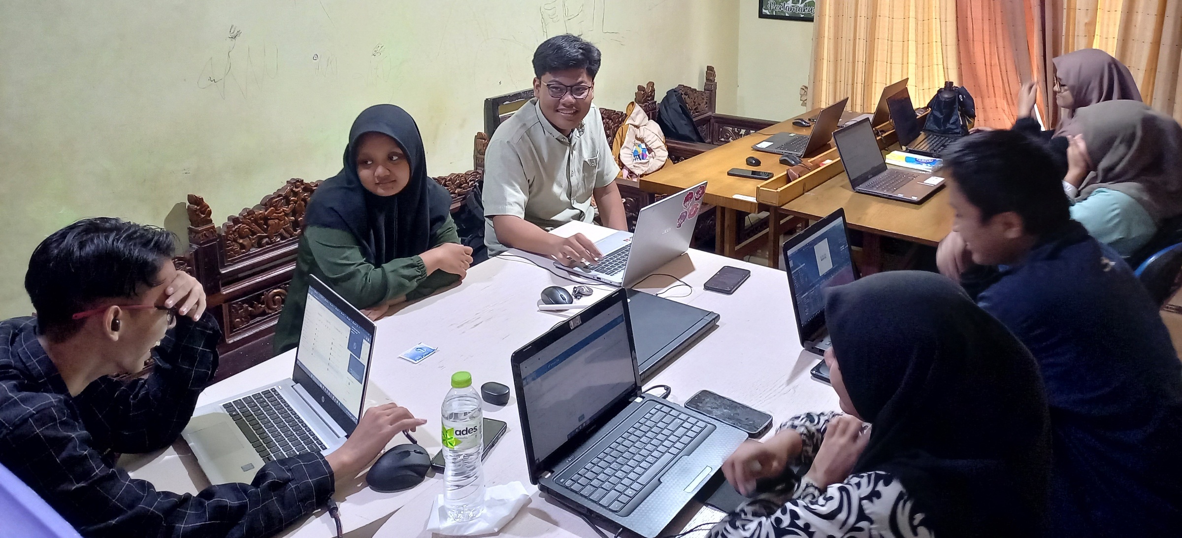 Suasana Bimbingan di Syabab Camp