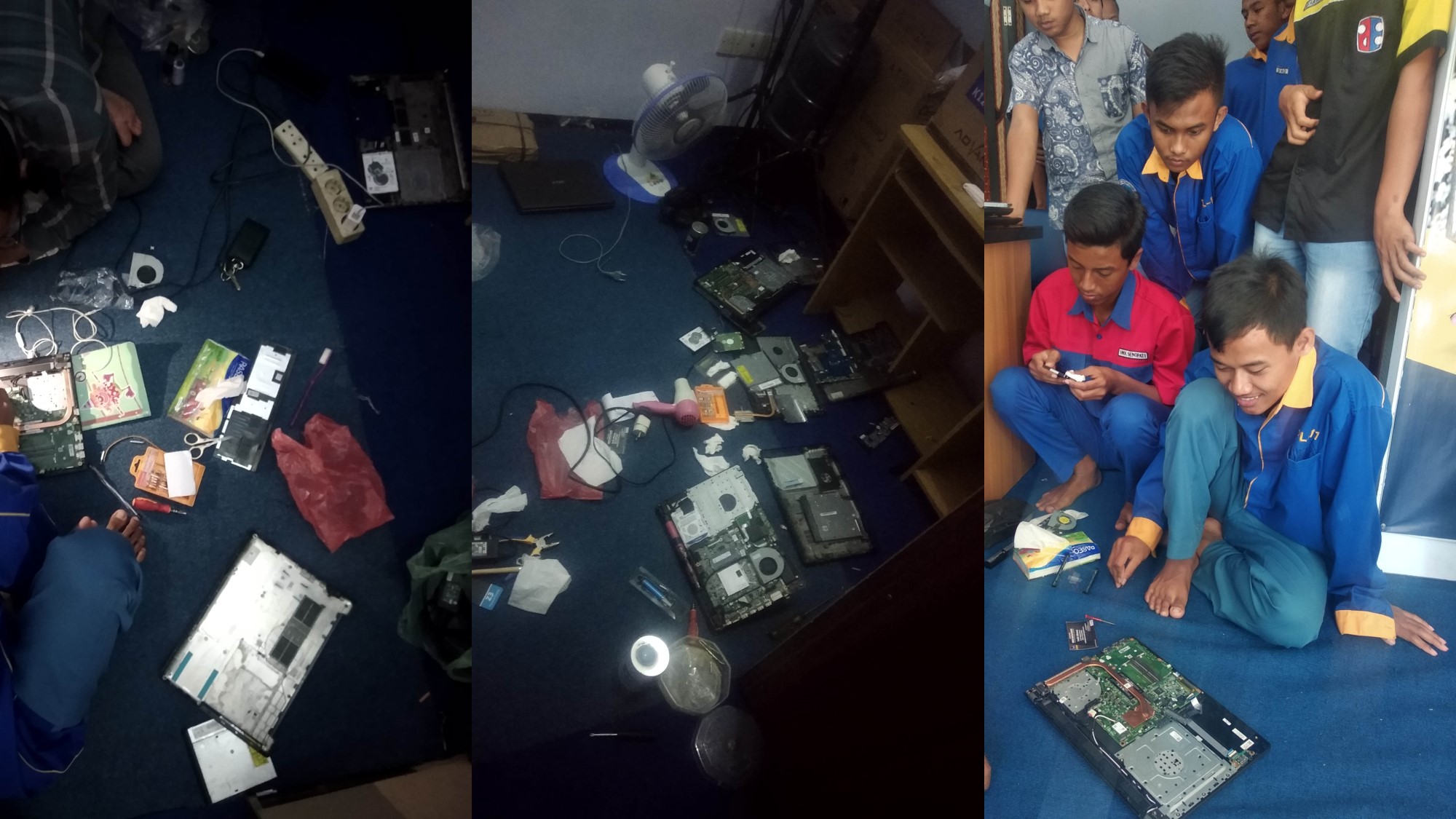 Praktek utak-atik laptop